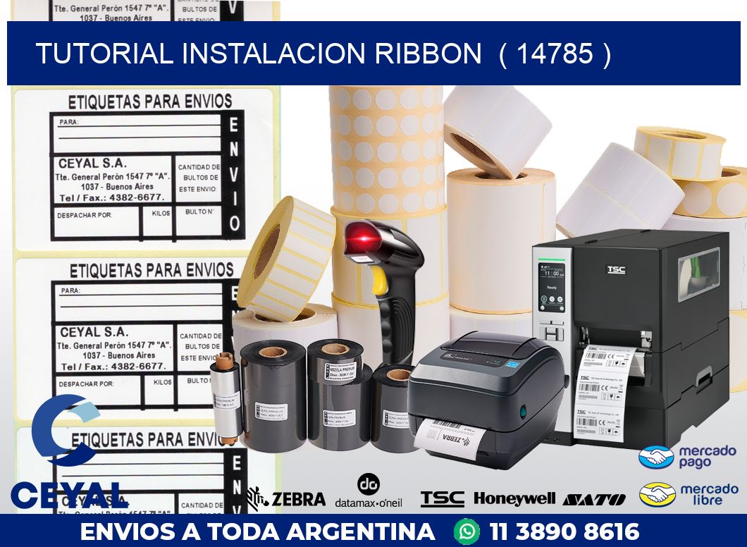 TUTORIAL INSTALACION RIBBON  ( 14785 )