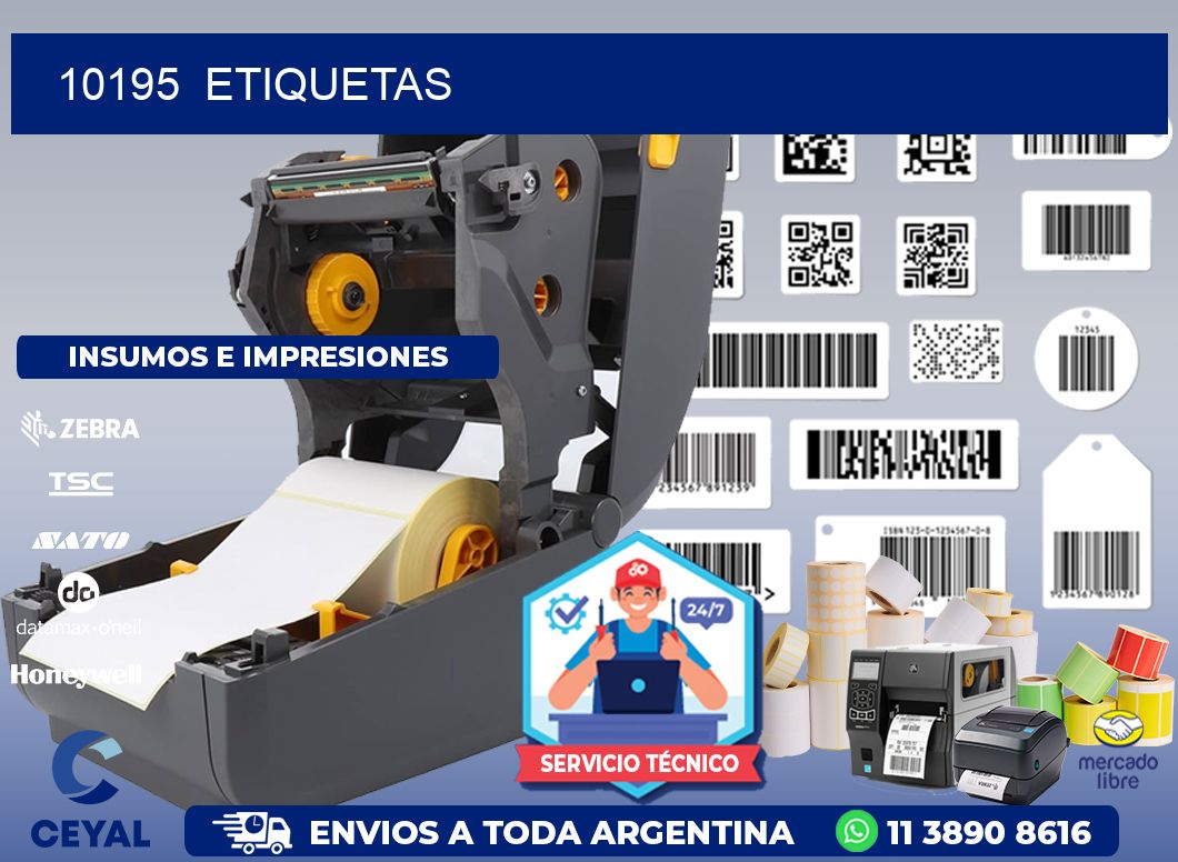 10195 ETIQUETAS