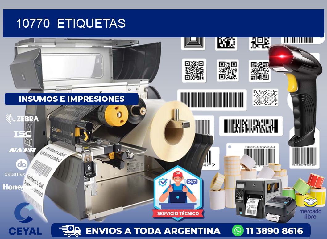 10770 ETIQUETAS