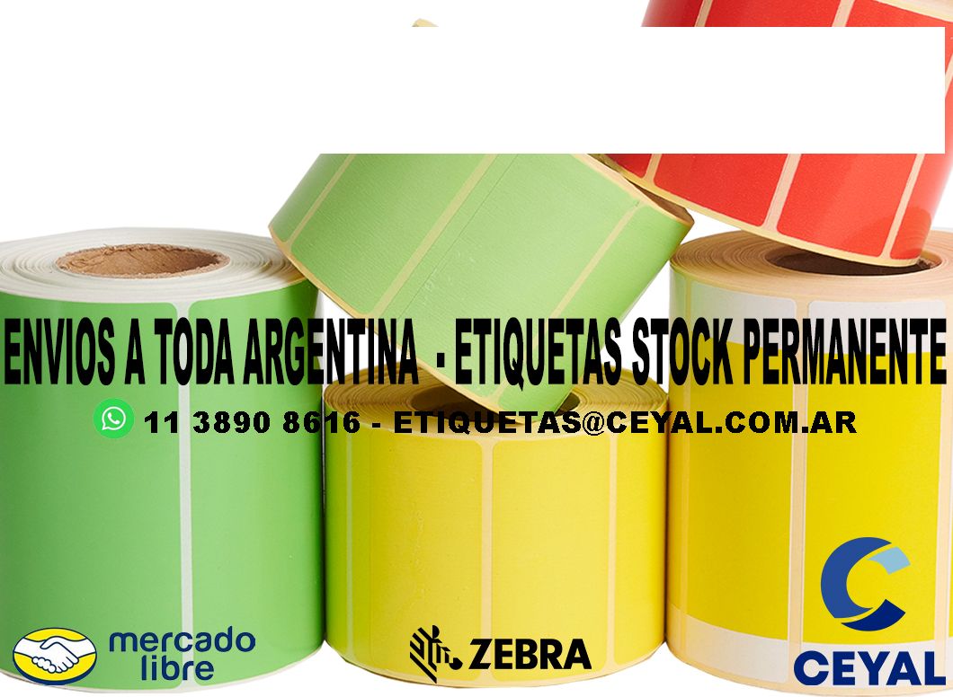 1100 ETIQUETAS PAPEL 20 x 31 ENVIOS ARGENTINA