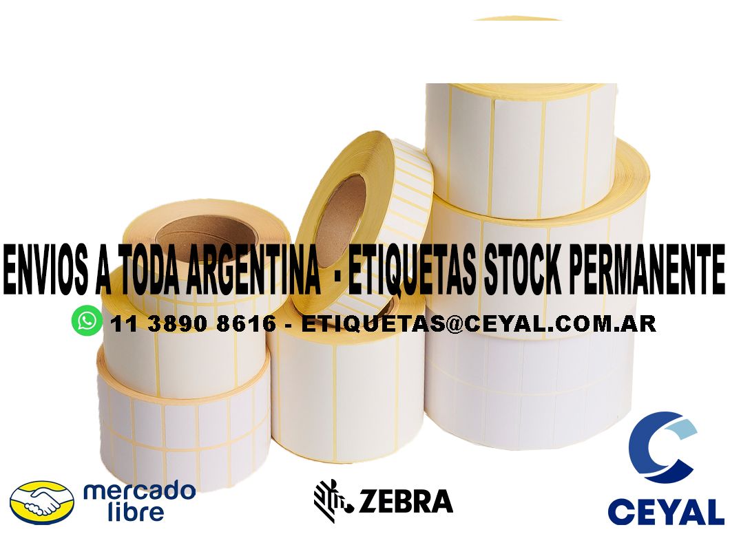 1100 ETIQUETAS RIBBON 31 x 66