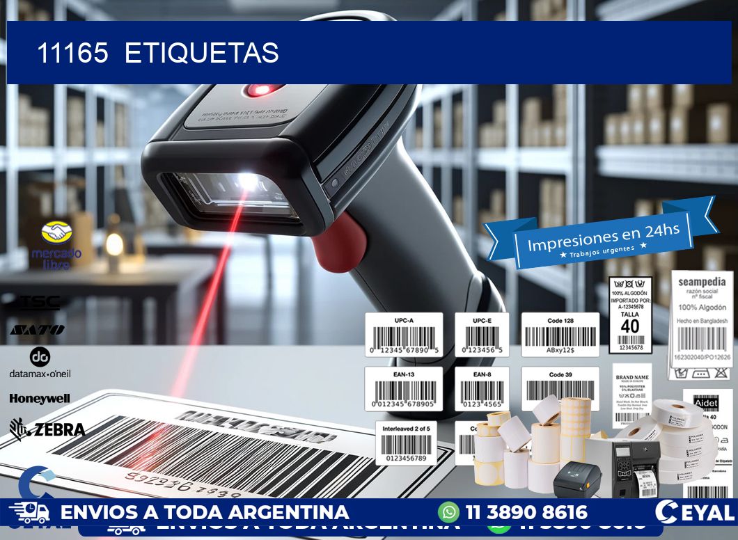 11165 ETIQUETAS