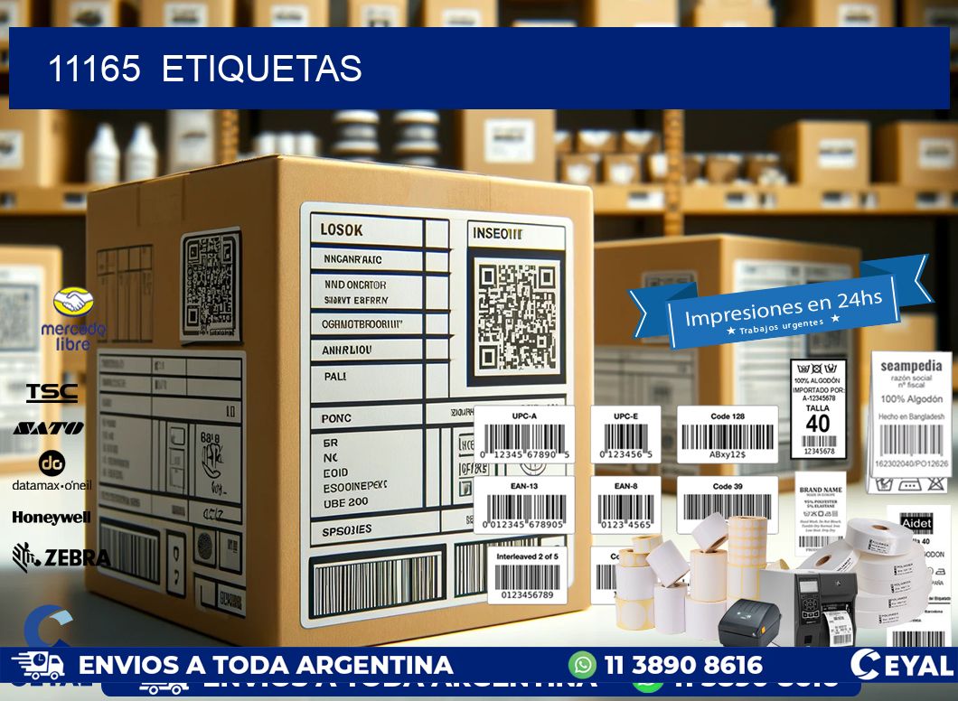 11165 ETIQUETAS