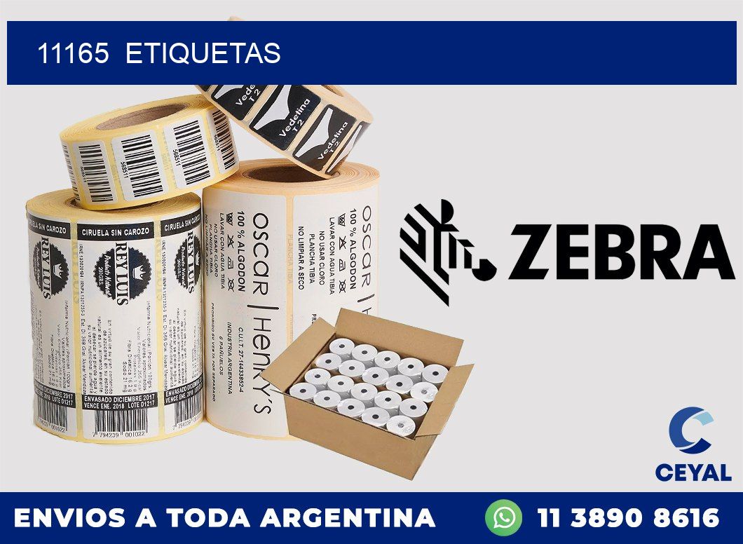 11165 ETIQUETAS