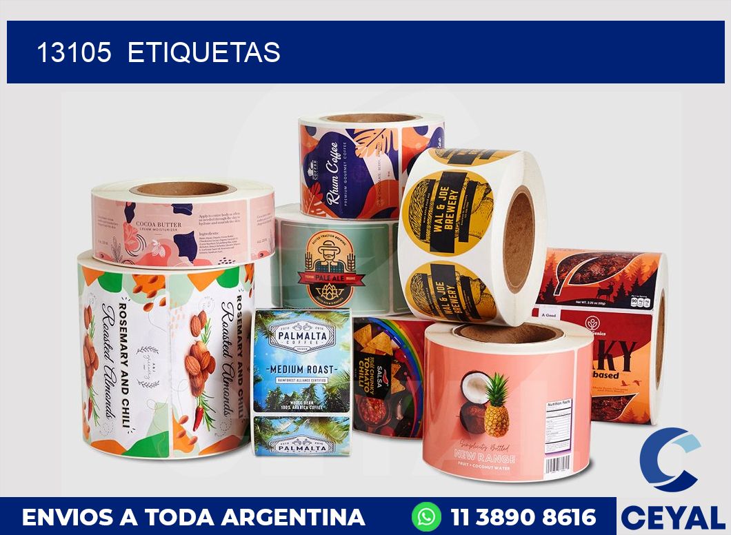 13105  ETIQUETAS