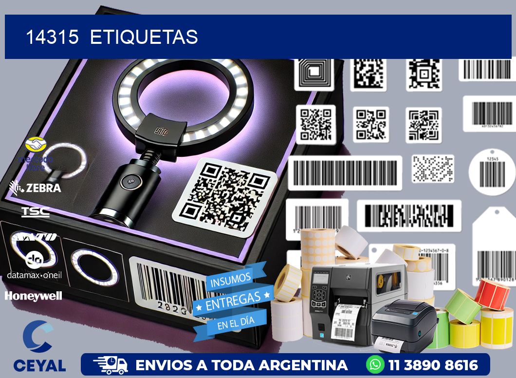 14315  ETIQUETAS