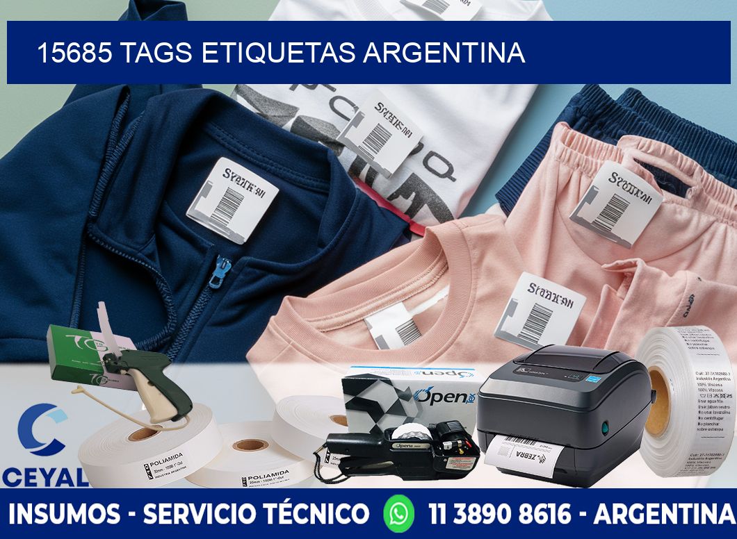 15685 TAGS ETIQUETAS ARGENTINA