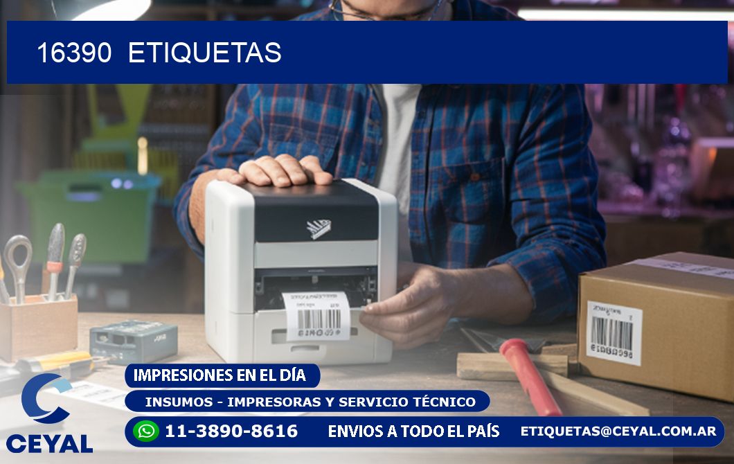 16390 ETIQUETAS