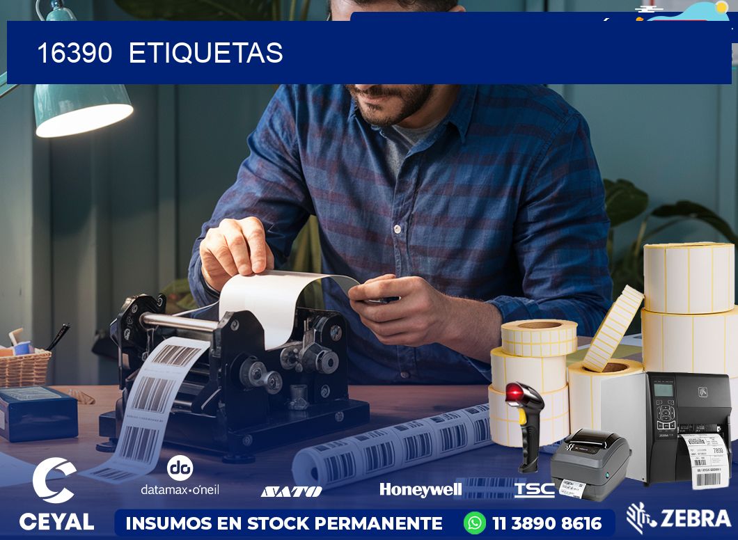 16390  ETIQUETAS