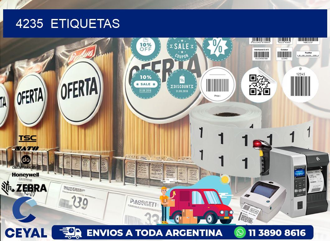 4235 ETIQUETAS