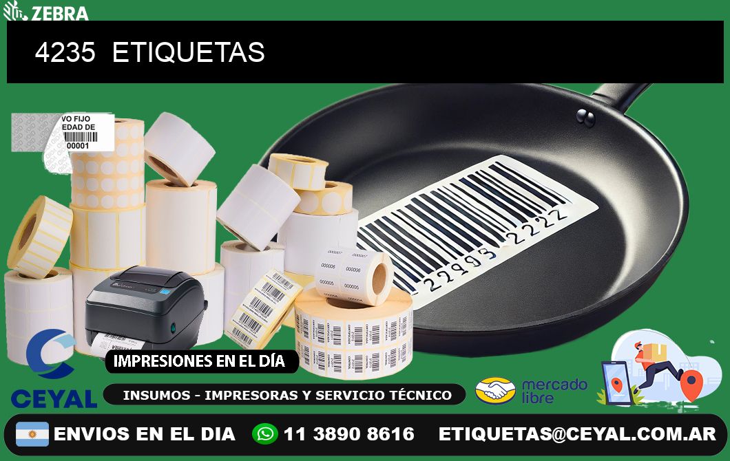 4235 ETIQUETAS