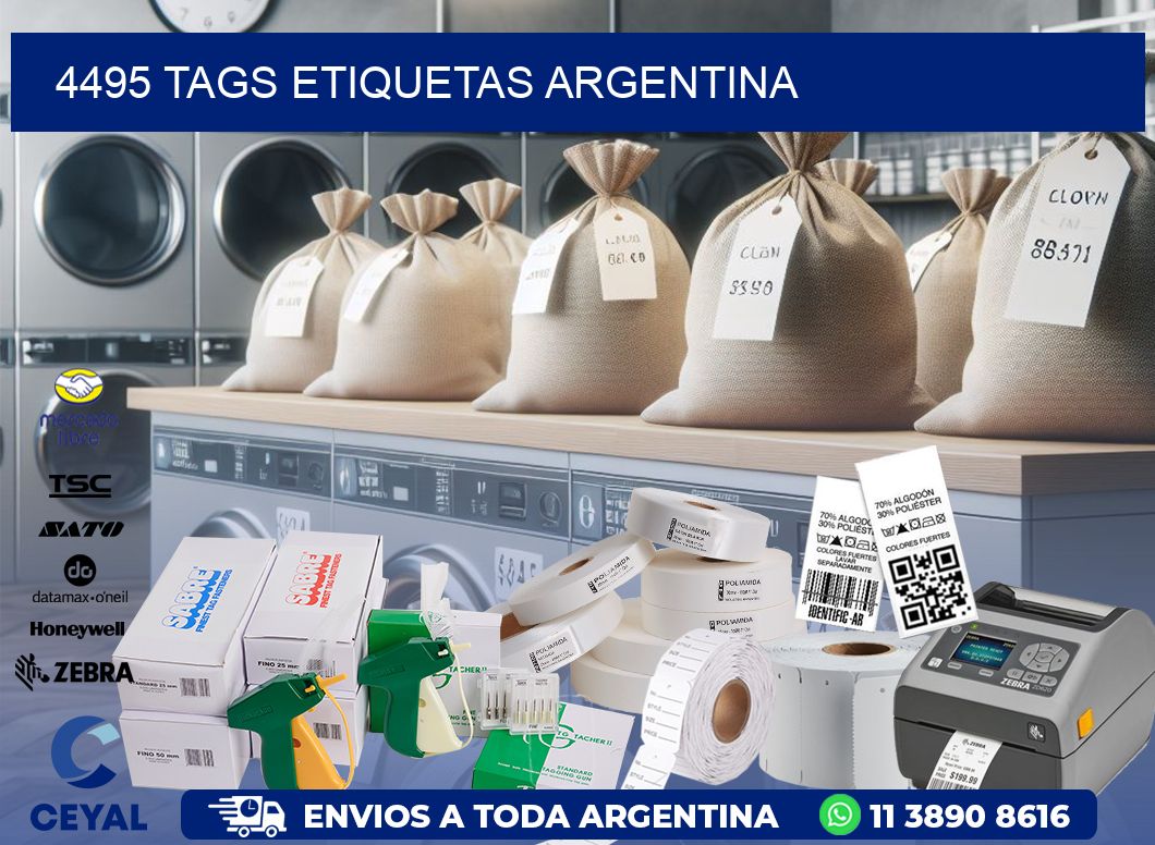 4495 TAGS ETIQUETAS ARGENTINA