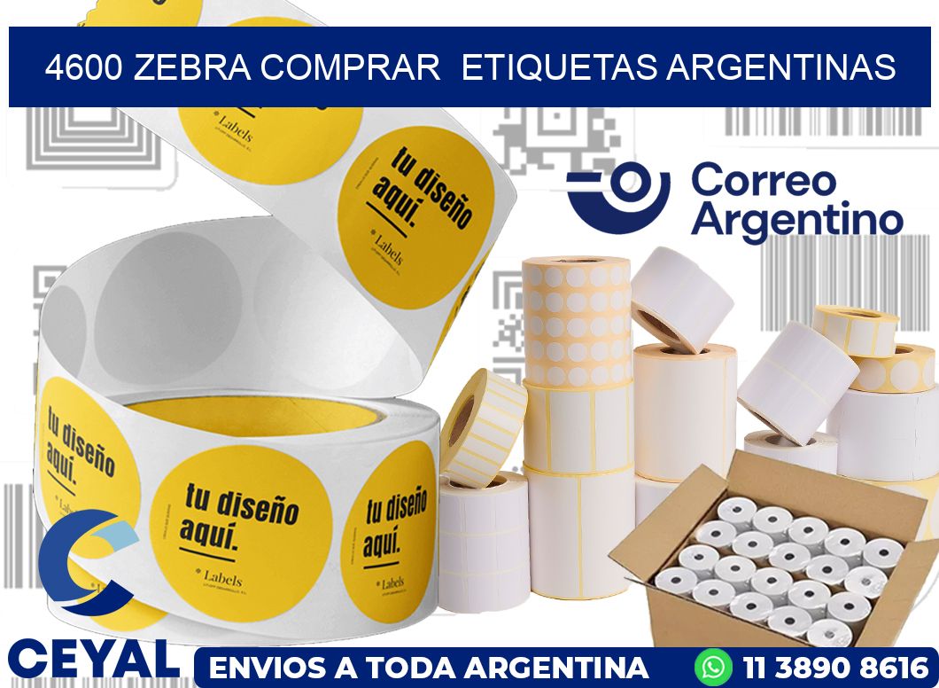 4600 ZEBRA COMPRAR  ETIQUETAS ARGENTINAS