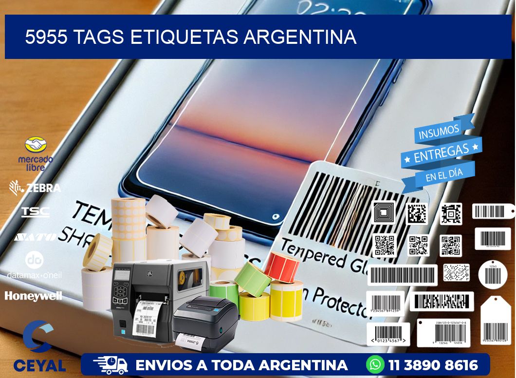 5955 TAGS ETIQUETAS ARGENTINA