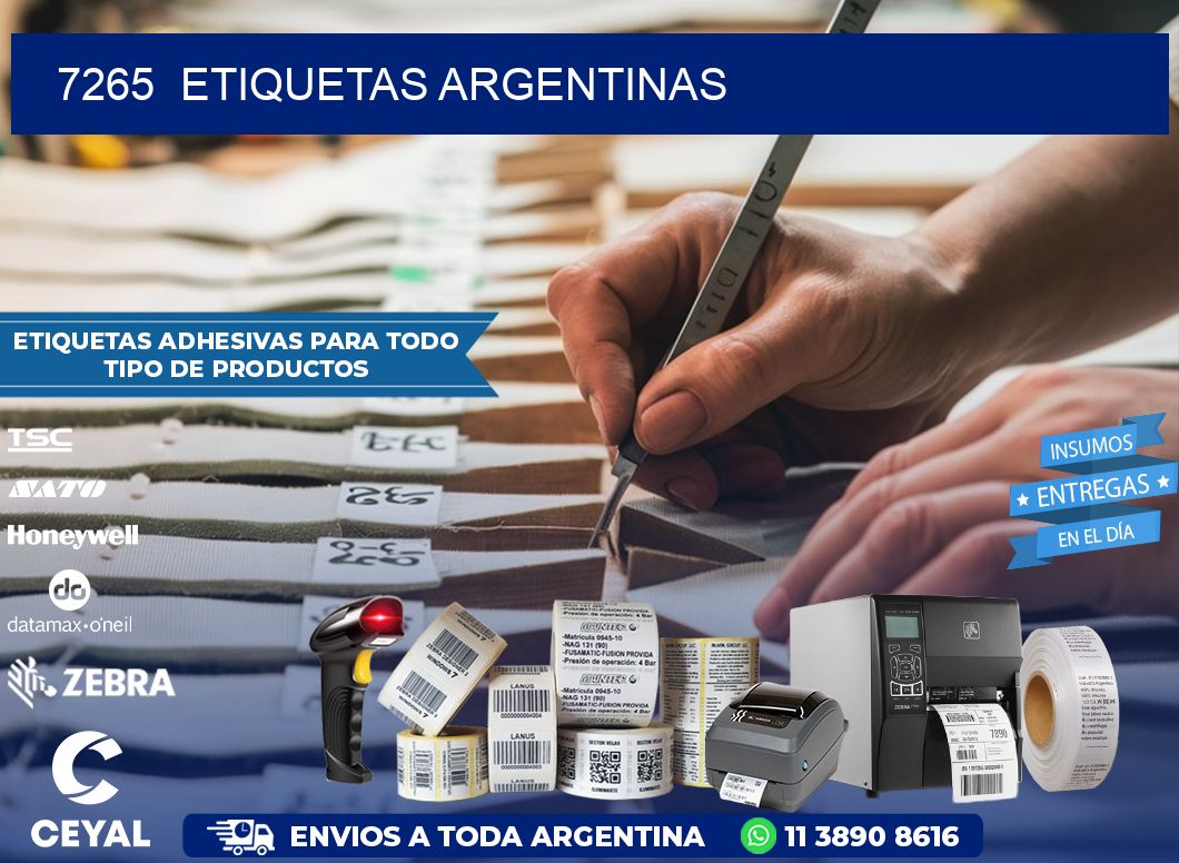 7265  ETIQUETAS ARGENTINAS