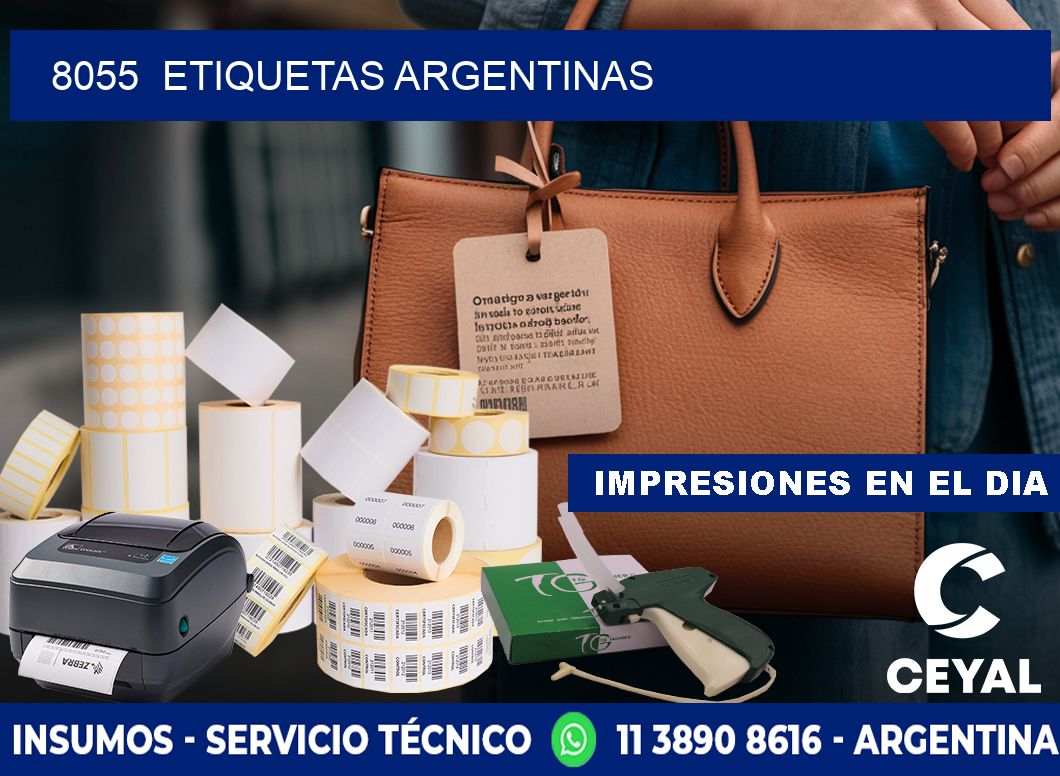 8055  ETIQUETAS ARGENTINAS