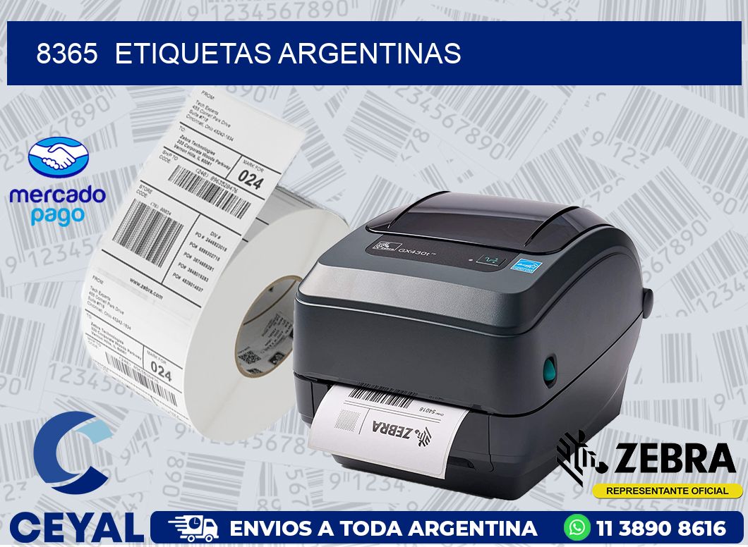 8365  ETIQUETAS ARGENTINAS