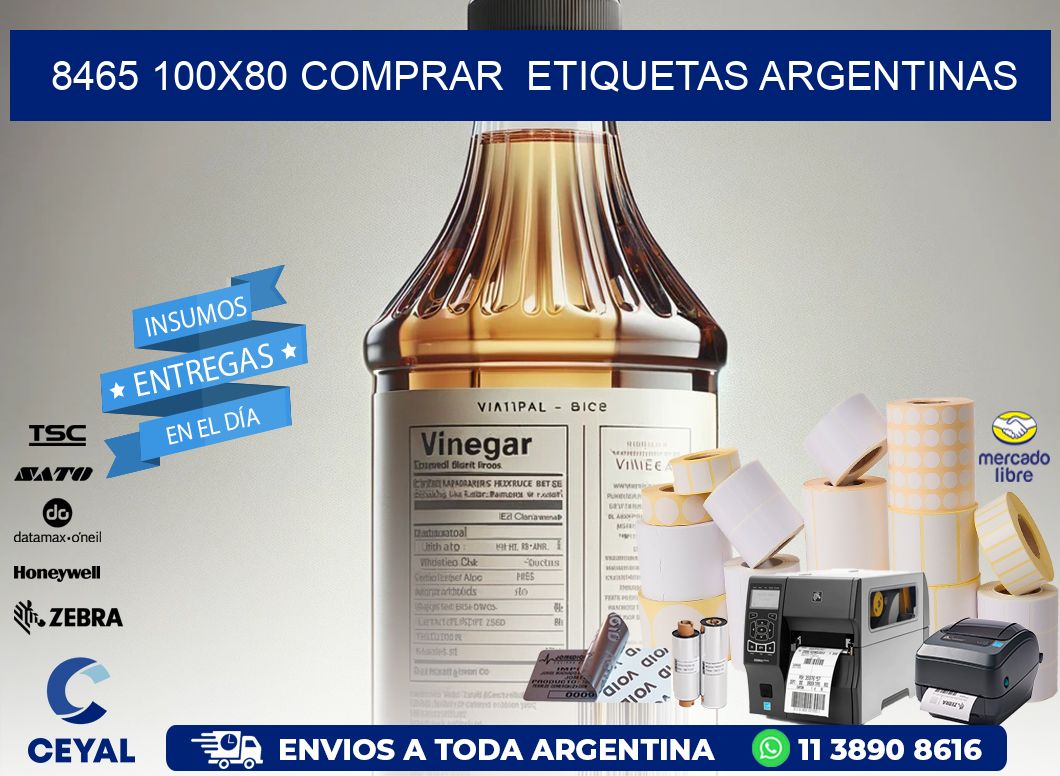 8465 100X80 COMPRAR  ETIQUETAS ARGENTINAS