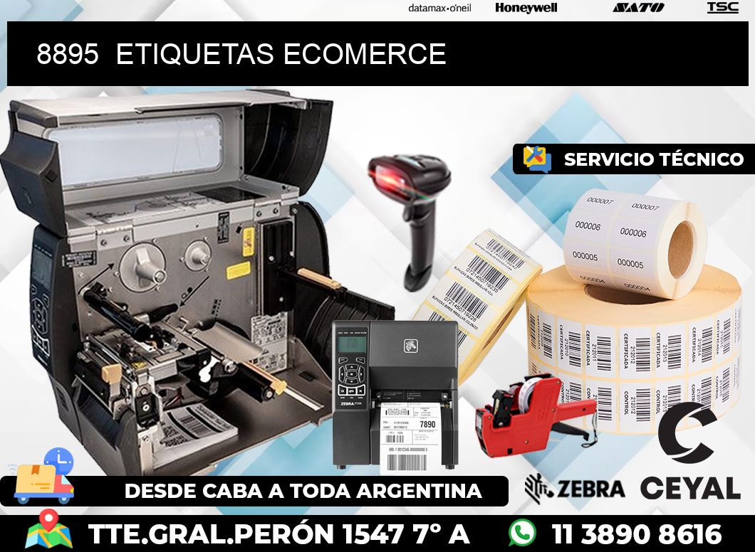 8895  ETIQUETAS ECOMERCE