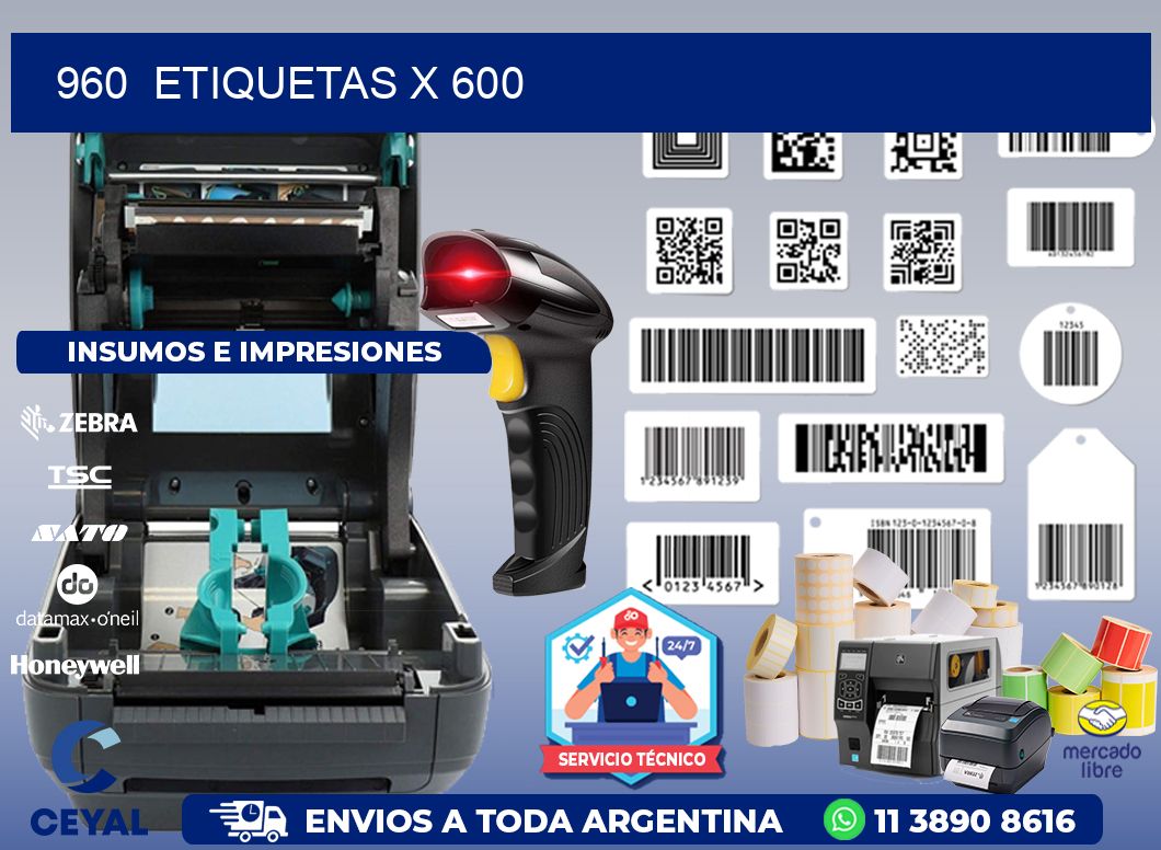 960  ETIQUETAS X 600