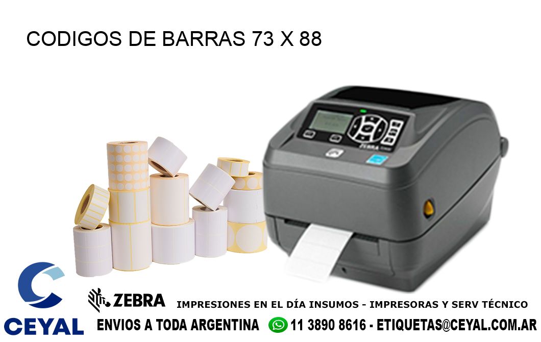 CODIGOS DE BARRAS 73 x 88