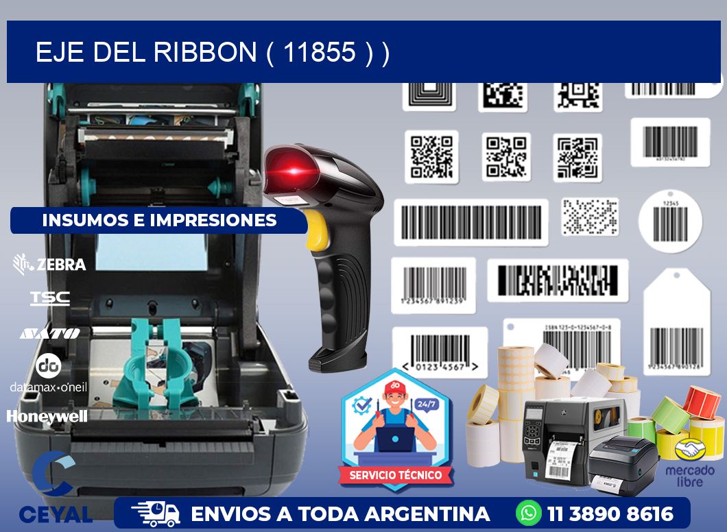 EJE DEL RIBBON ( 11855 ) )