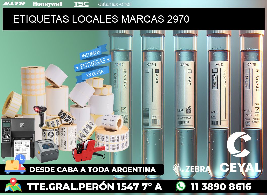 ETIQUETAS LOCALES MARCAS 2970
