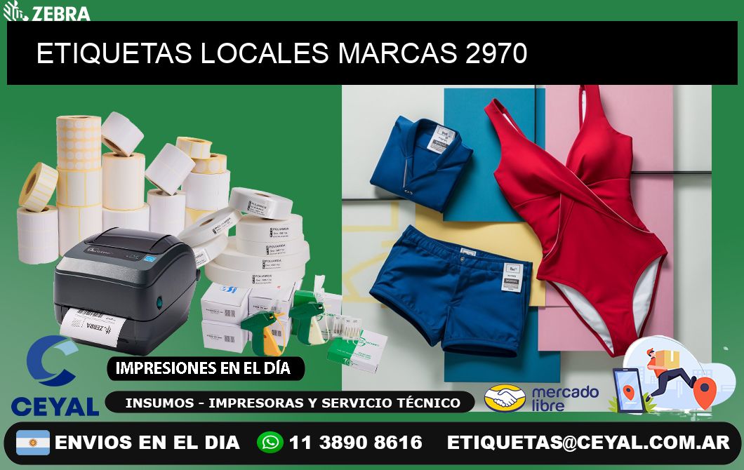 ETIQUETAS LOCALES MARCAS 2970