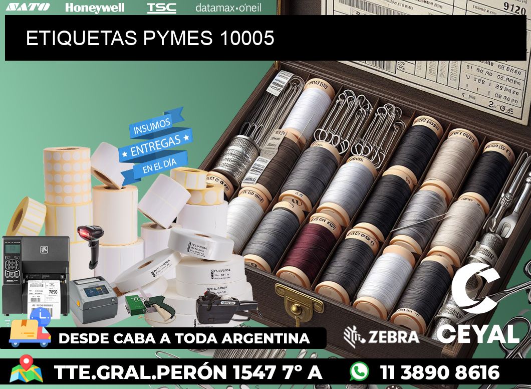 ETIQUETAS PYMES 10005