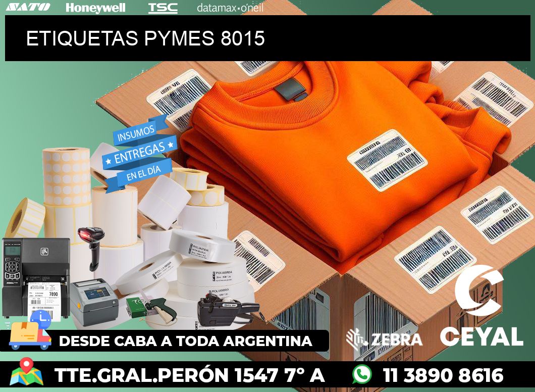 ETIQUETAS PYMES 8015