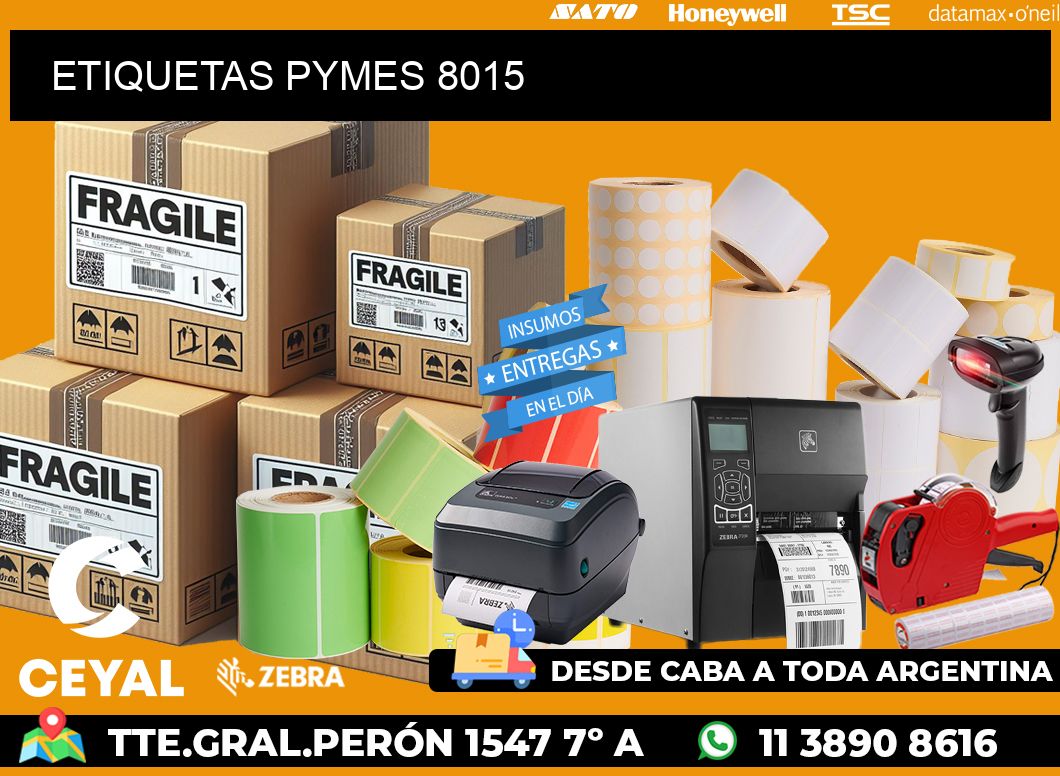 ETIQUETAS PYMES 8015