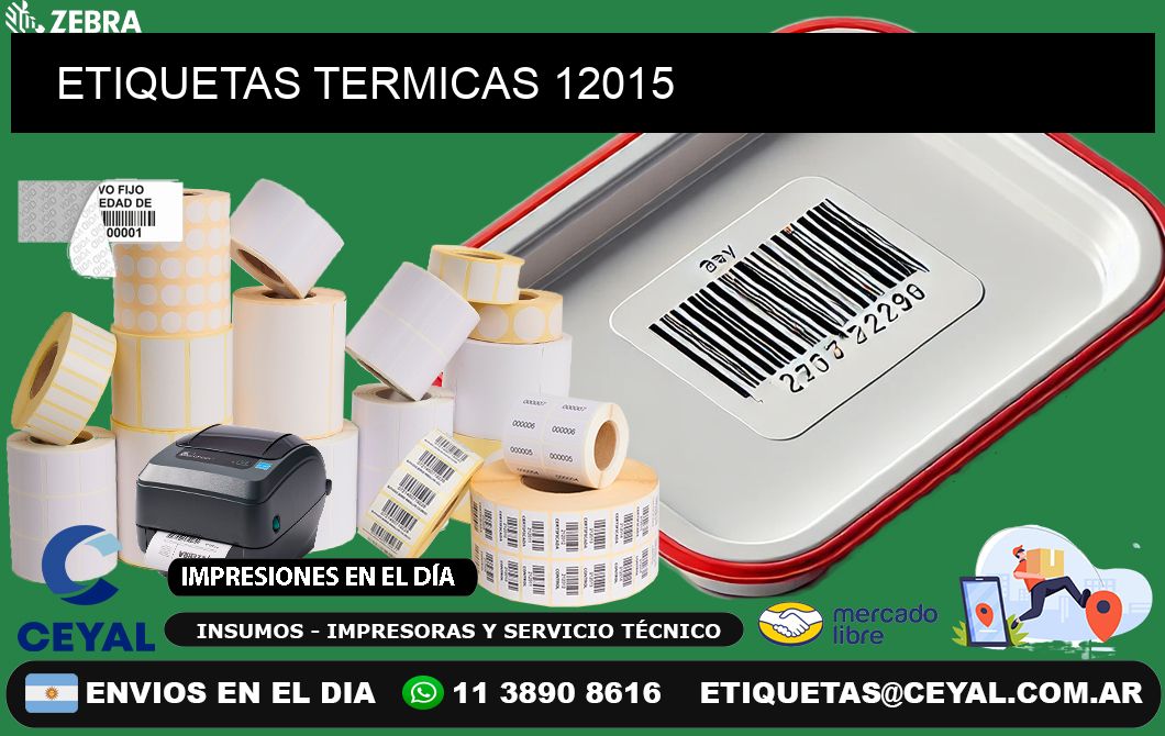 ETIQUETAS TERMICAS 12015