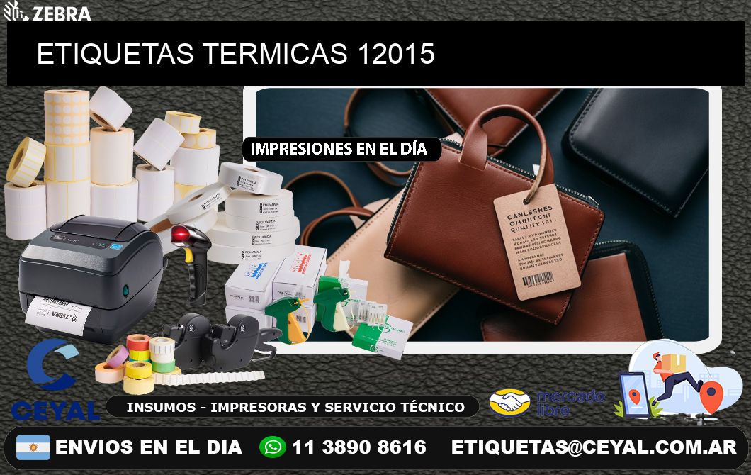 ETIQUETAS TERMICAS 12015