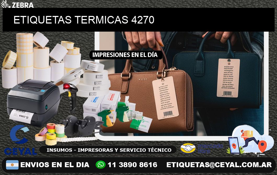 ETIQUETAS TERMICAS 4270