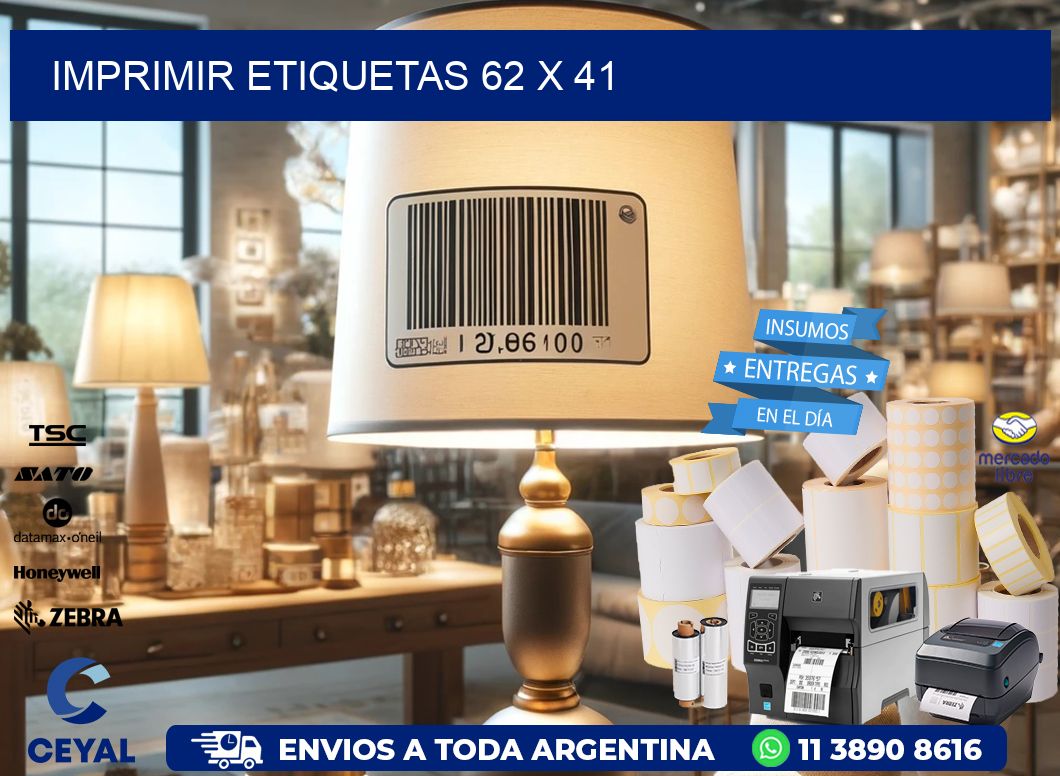 IMPRIMIR ETIQUETAS 62 x 41