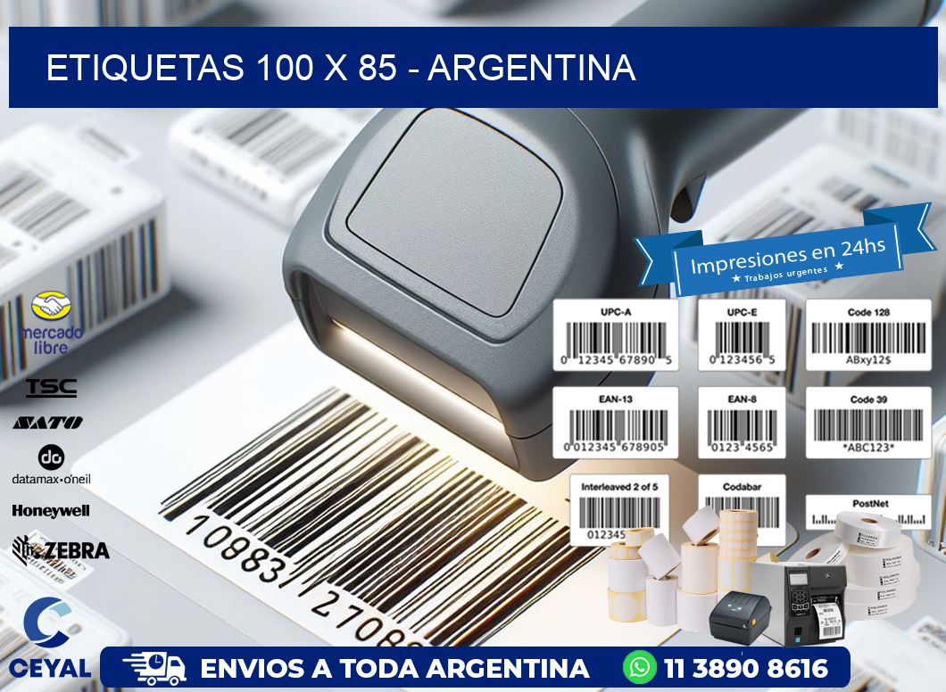 ETIQUETAS 100 x 85 - ARGENTINA