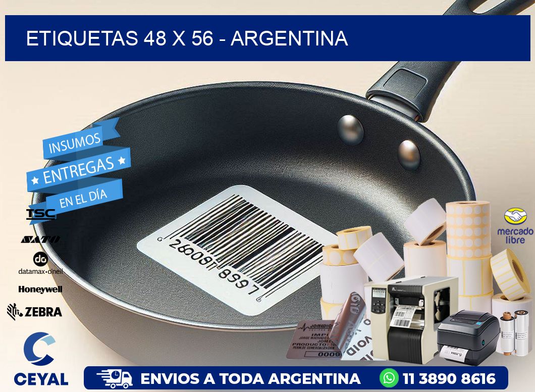 ETIQUETAS 48 x 56 - ARGENTINA