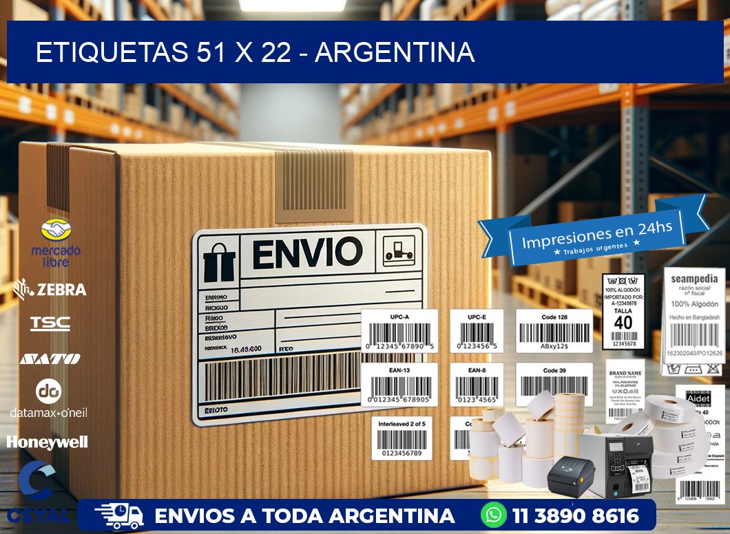 ETIQUETAS 51 x 22 – ARGENTINA