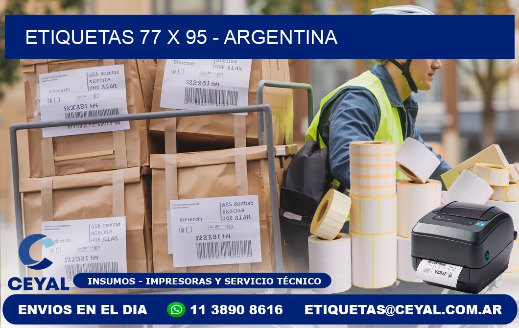 ETIQUETAS 77 x 95 - ARGENTINA