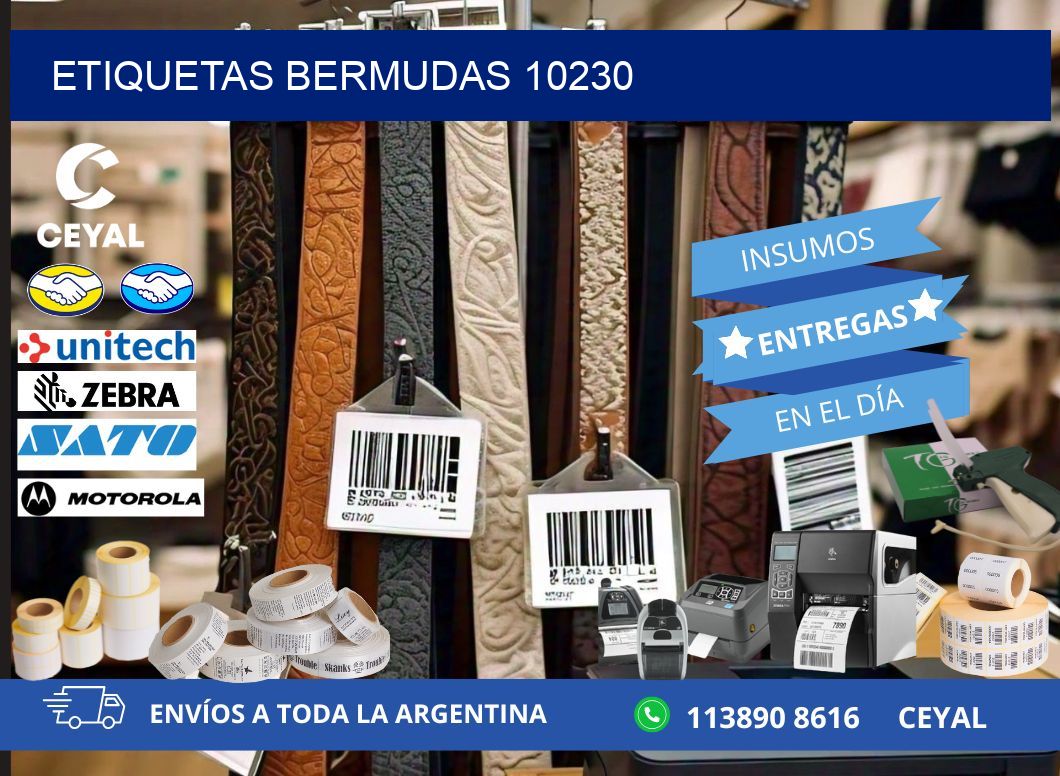 ETIQUETAS BERMUDAS 10230