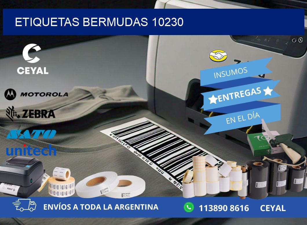 ETIQUETAS BERMUDAS 10230