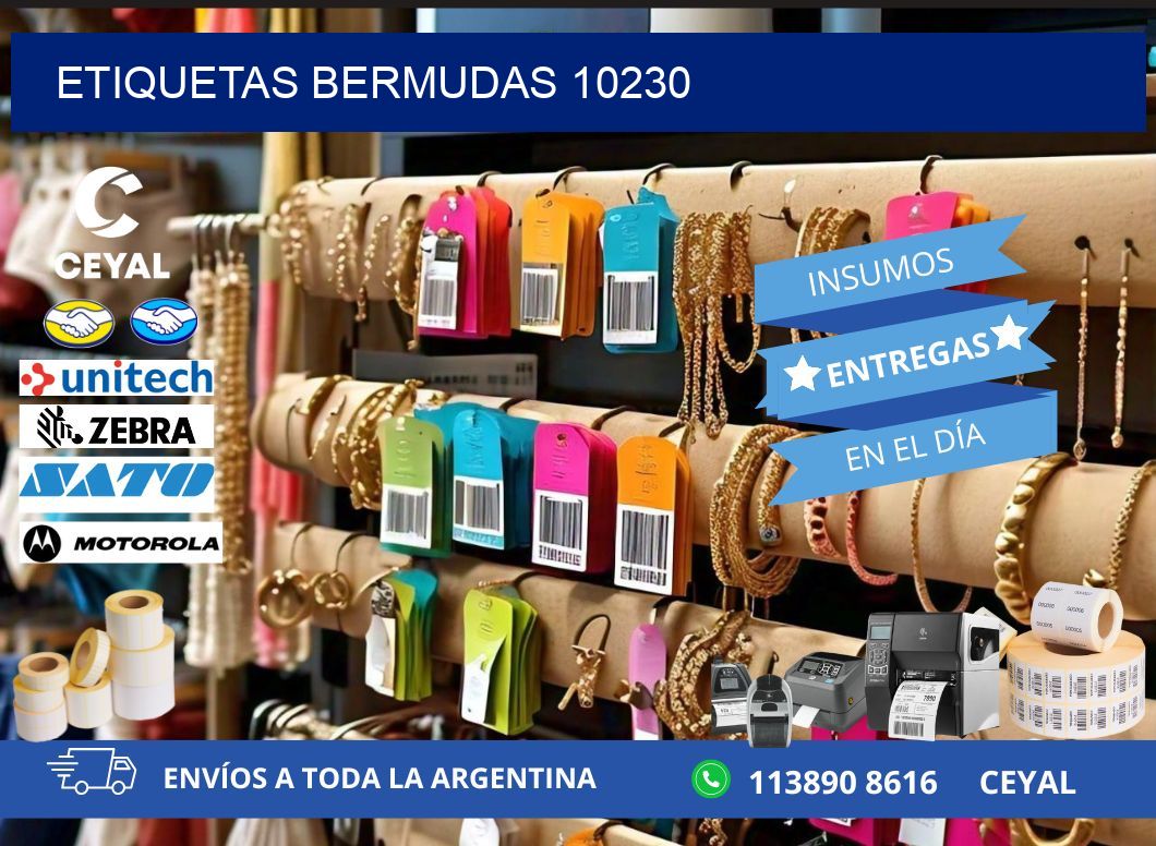 ETIQUETAS BERMUDAS 10230