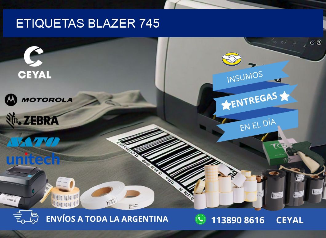 ETIQUETAS BLAZER 745