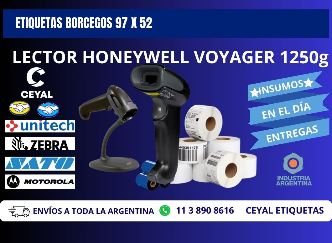 ETIQUETAS BORCEGOS 97 x 52