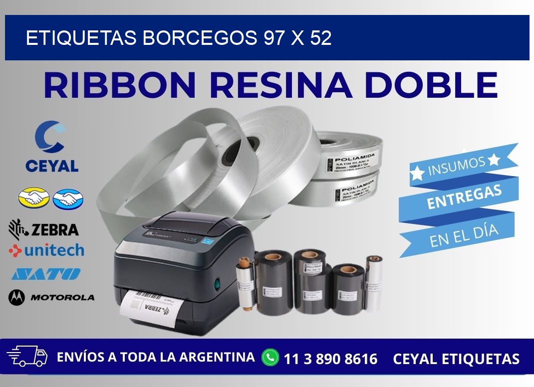 ETIQUETAS BORCEGOS 97 x 52