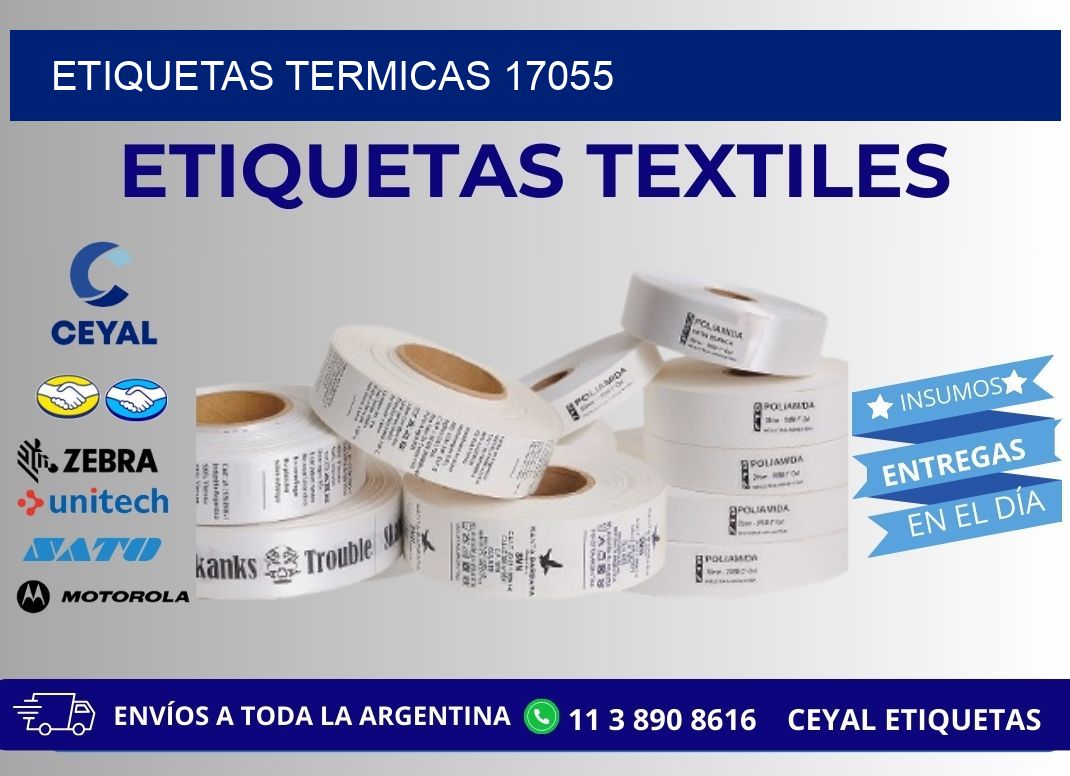 ETIQUETAS TERMICAS 17055