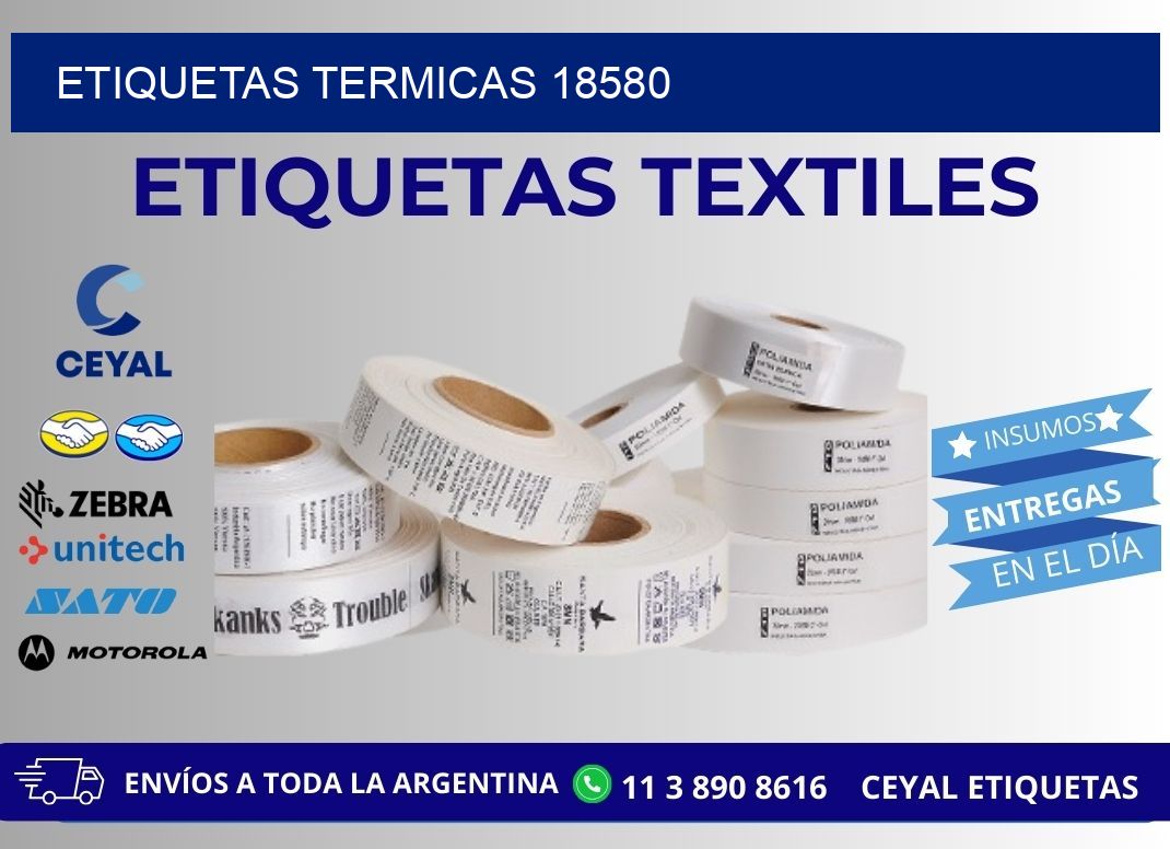 ETIQUETAS TERMICAS 18580