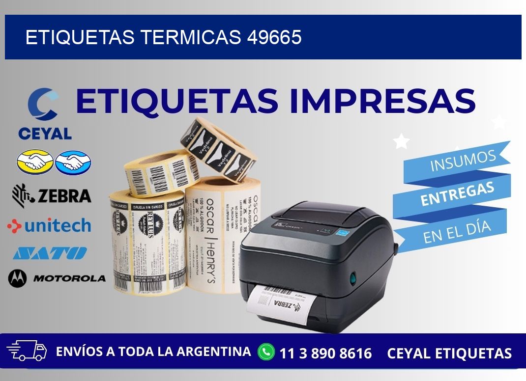 ETIQUETAS TERMICAS 49665