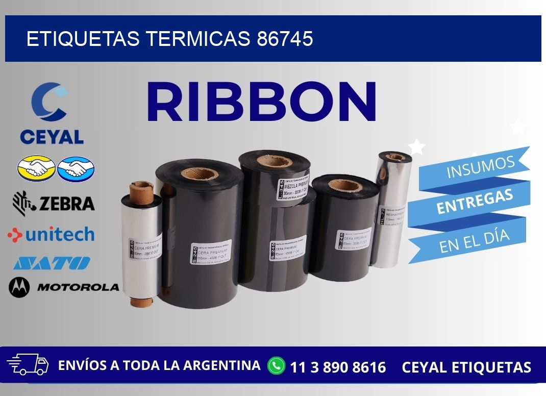 ETIQUETAS TERMICAS 86745