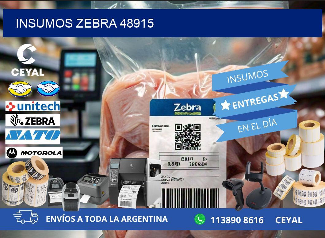INSUMOS ZEBRA 48915